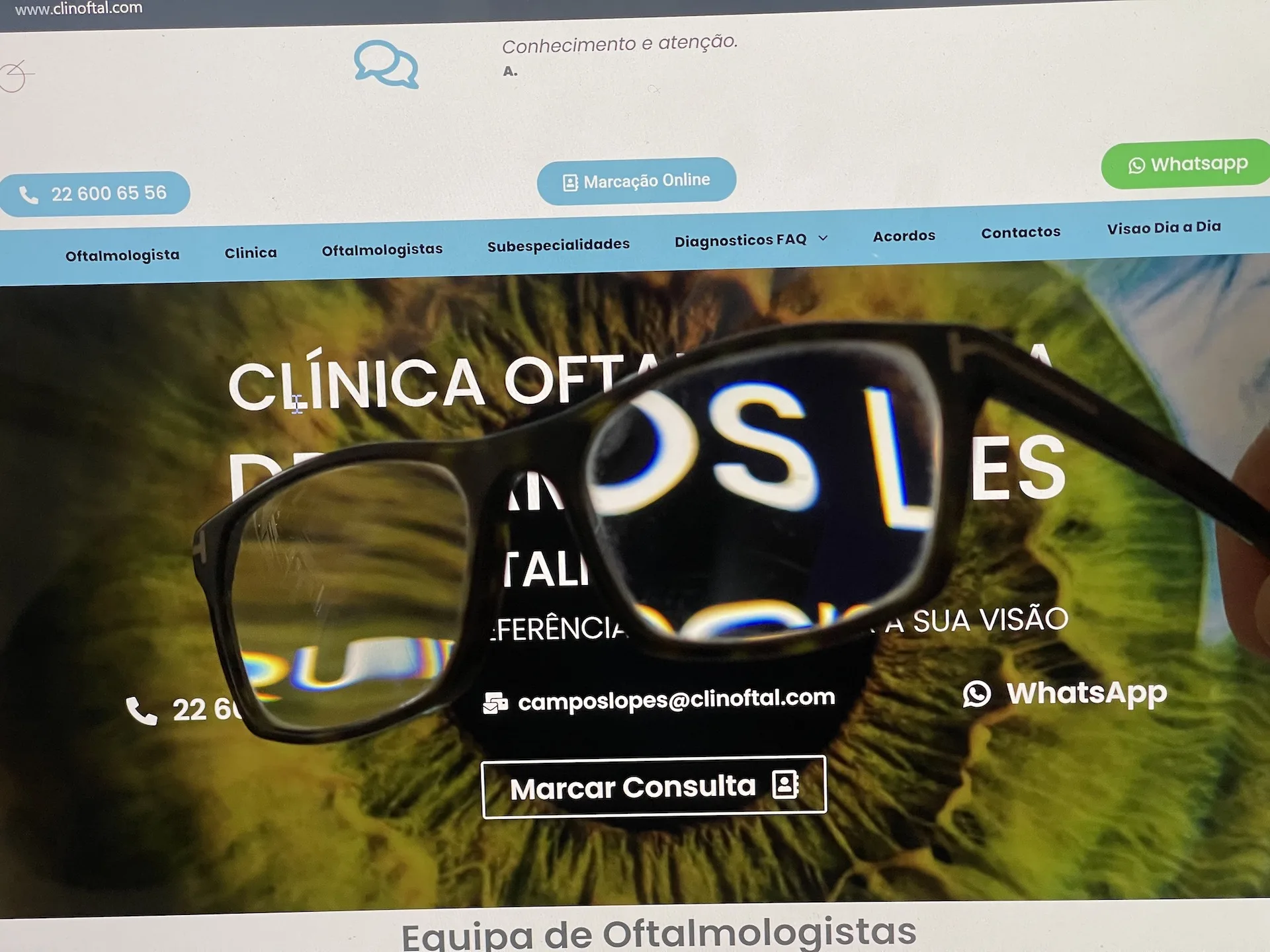 Teletrabalho e Astenopia